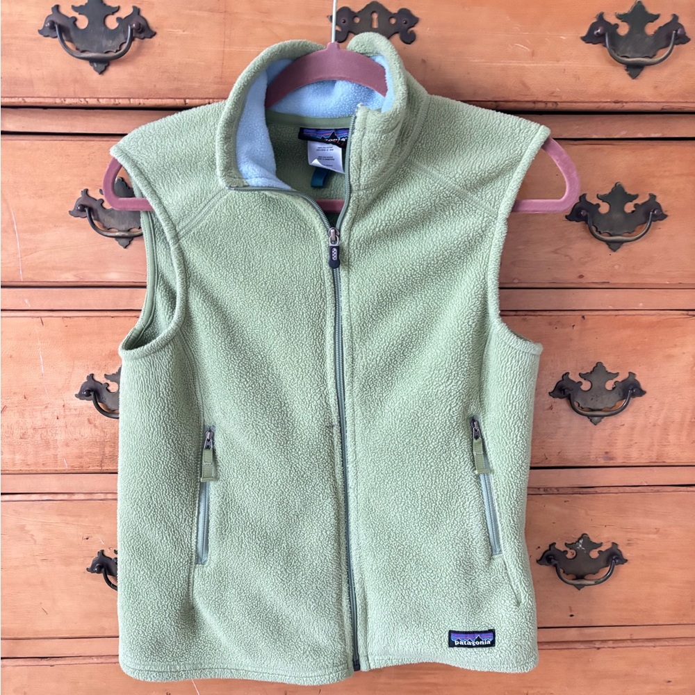Patagonia fleece vest women’s size S vintage